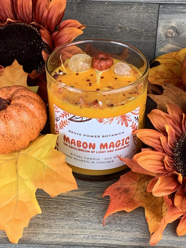 Mabon Magic - Ritual Candle