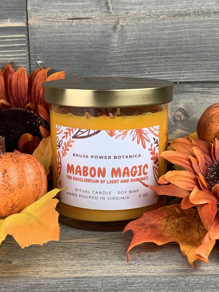 Mabon Magic - Ritual Candle