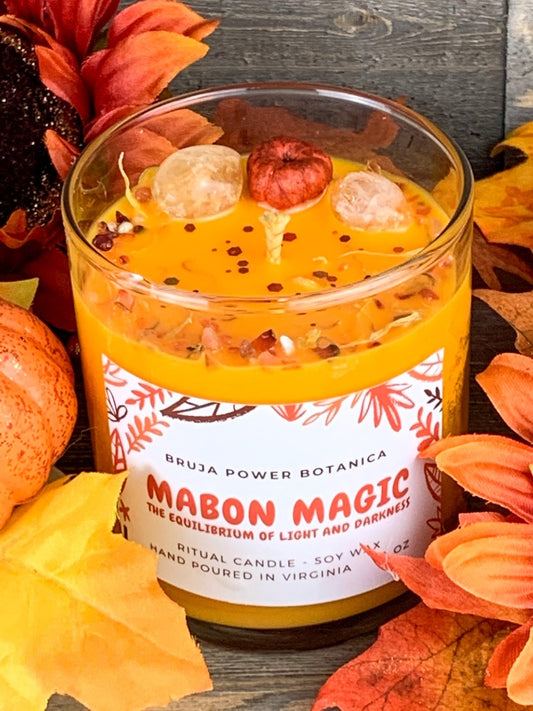 Mabon Magic - Ritual Candle