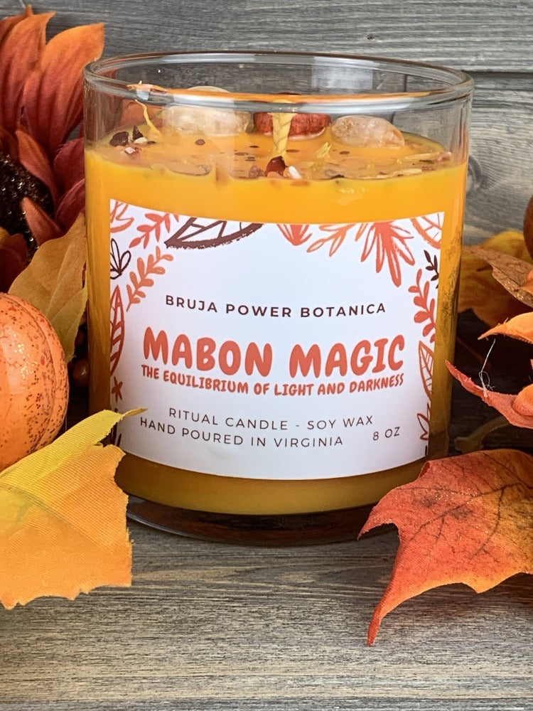 Mabon Magic - Ritual Candle